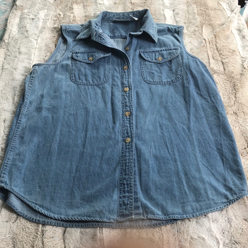 Arizona Button Down Chambray /Jean Shirt